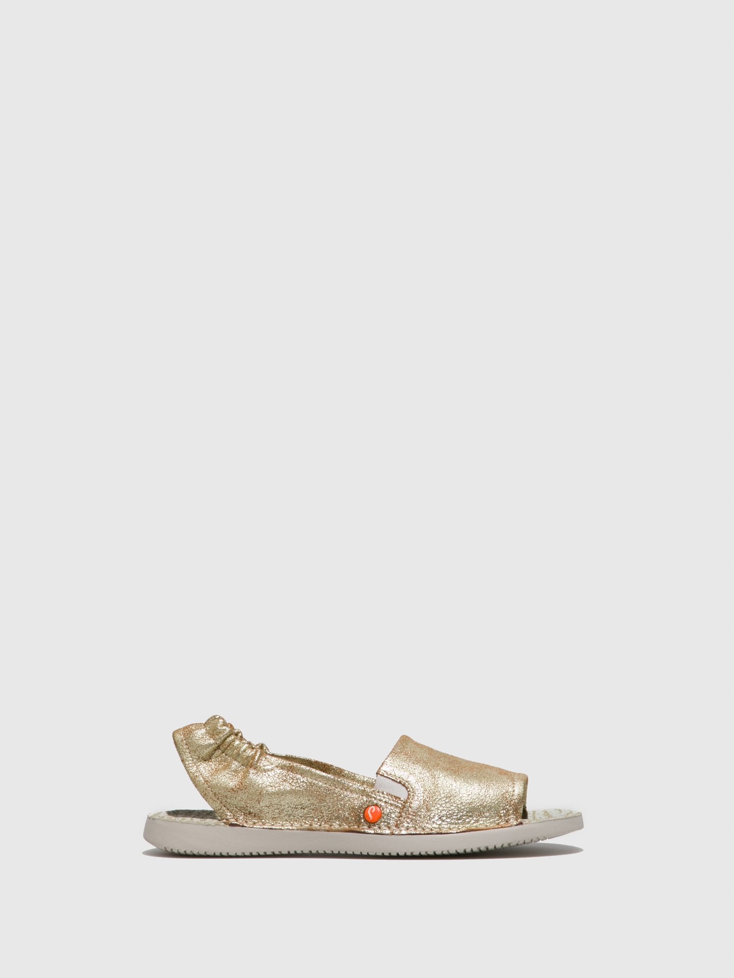 Softinos Sling-Back Sandals TEE430SOF Gold
